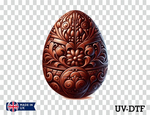 Easter chocolate egg dtf - egg, uv