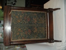 antique tapestry fire screen