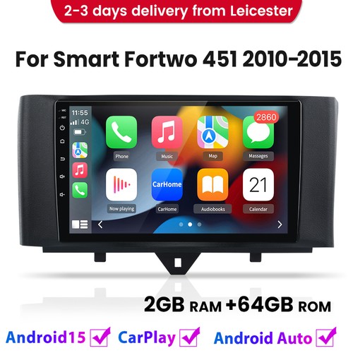 For smart fortwo 451 2010 - for, 2010-2015