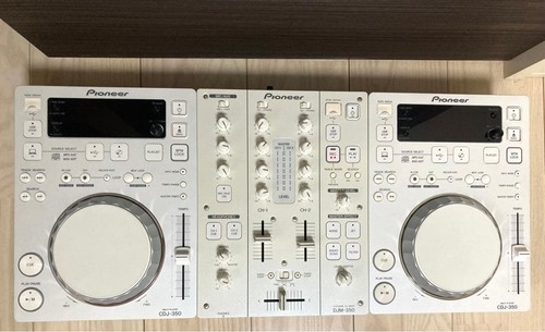 Pioneer cdj 350 pair - cdj-350-w, djm-350