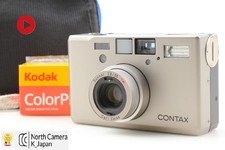 Double Teeth [ MINT w/ Case ] Contax T3 D Titan Silver Point & Shoot From JAPAN