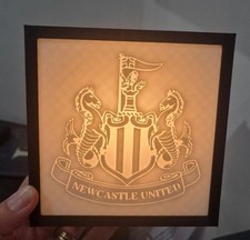 Newcastle Utd Crest Lightbox/nightlight