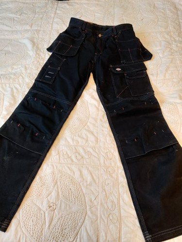 Dickies work trousers black - trousers,