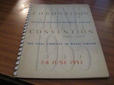 CORONATION CONVENTION STEEL COMPANY OF WALES RICHARD THOMAS & BALDWIN 1953