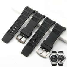 Rubber silicone watch band - rubber,