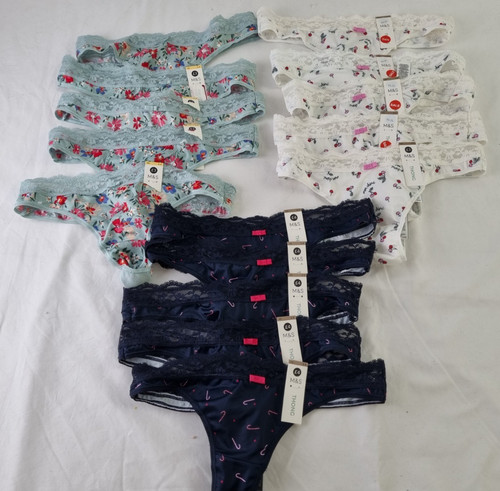 Women knickers size xs - m&s,