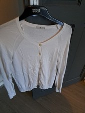 Ladies White Cardigan