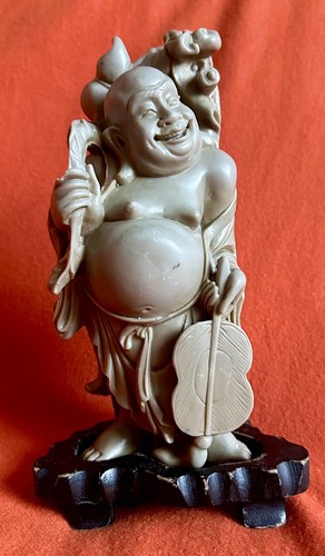 Rare vintage laughing buddha - vintage,