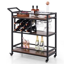 3 Tier Kitchen Trolley with