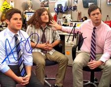 WORKAHOLICS Signed 8x10" (Blake, Adam DeVine, Anders) Authentic Autographs w/COA
