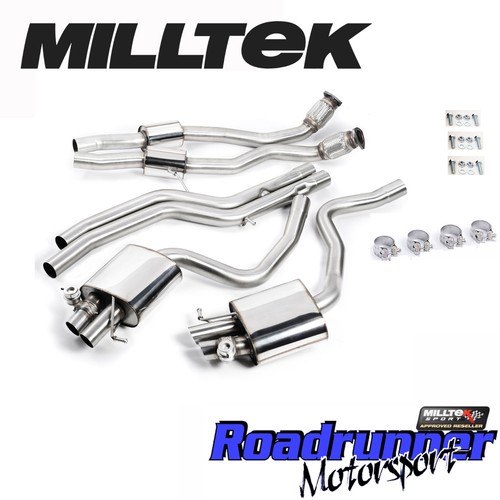 Milltek audi rs4 exhaust - audi,