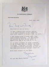 Hand Signed Election Letter