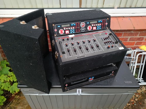 Mixer decks setup - dj,