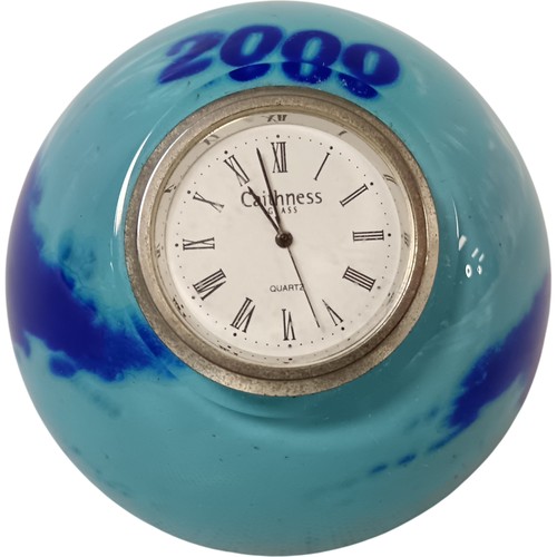 Caithness glass desk clock - caithness,