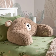 Bear Teddy Fleece Reading Cuddle Cushion Soft Plush Gaming Reading Bed Support