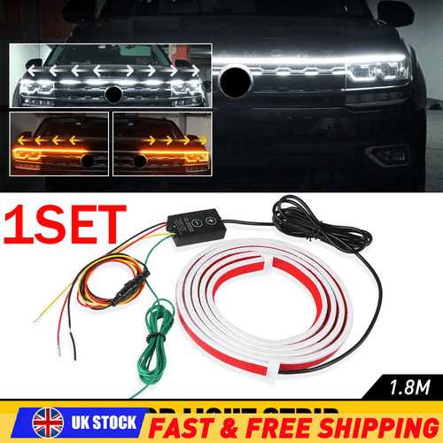 Car drl led - start, up