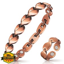 Copper Bracelet Women Lymph