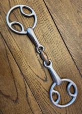 5” wilkie snaffle stainless