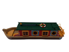 Vintage Sylvanian Family Boat Collectable Kids Toy Large Preloved Retro Antique 