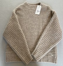 FYNCH HATTON JUMPER SZ MEDIUM ALPACA WOOL BLEND SWEATER WOMEN KNIT