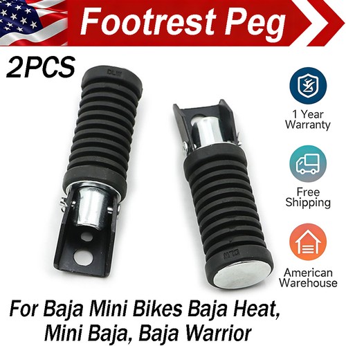 Rear footrest peg - for, baja