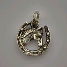 Small Old Vintage Silver Lucky