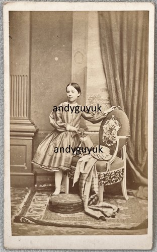 Cdv girl named janet - cdv, kemble