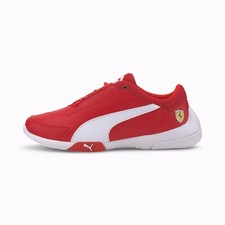Puma ferrari SF Kart Cat III Kid's Shoes 4 c sneakers Red Boys Youth Soccer
