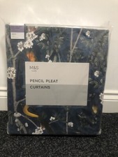 M&S Pencil Pleat Curtains