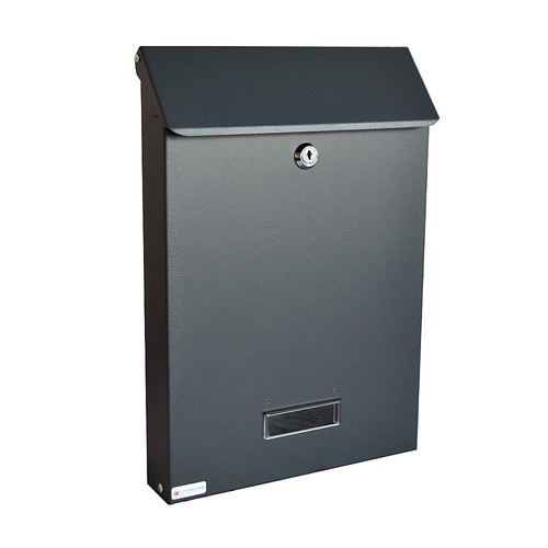 Wall mounted post box lockable - wall,