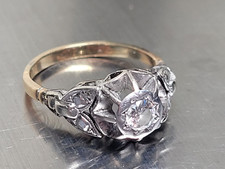 Antique 1920s Art Deco 18ct