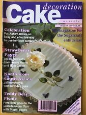 CAKE DECORATION - AUGUST 1994 - STRAWBERRY FAYRE - TEDDY BEARS PICNIC