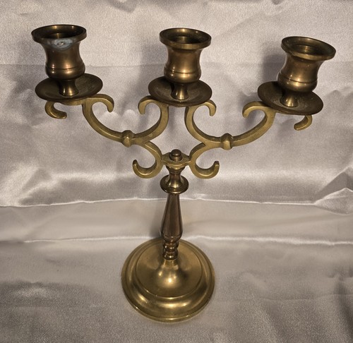 Vintage brass candelabra arm - vintage, 3-arm