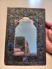 Antique persian silver enamel - persian,