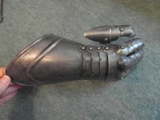 Medieval Armour Gauntlet Glove Metal Knight LARP Steampunk Jointed