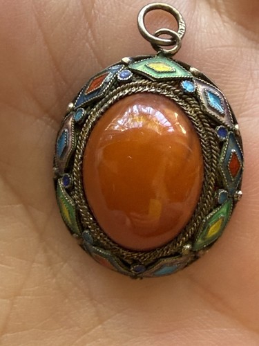 Vintage chinese export - vintage, enamel