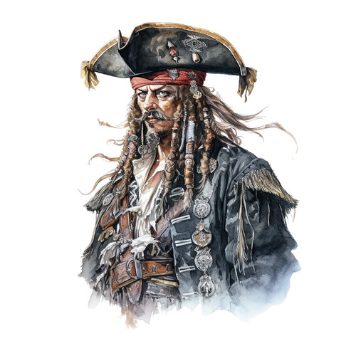 Pirate skill ship blackbeard - pirate,