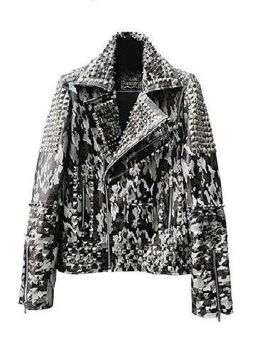 Mens brando style studded - style,