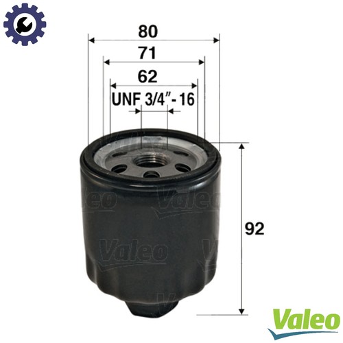 Oil filter 586009 for skoda - oil,