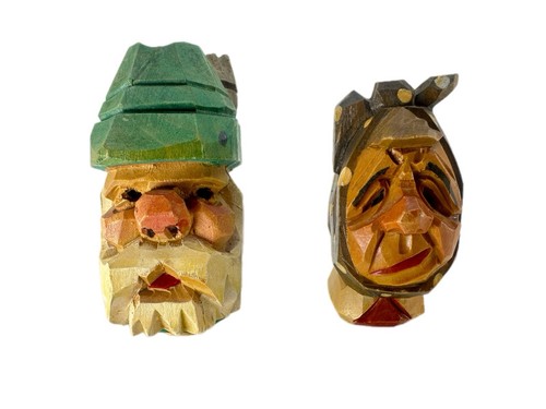 Vintage hand carved wood - vintage,