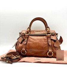 MIU MIU Vitello Lux Side