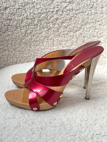 Vtg y2k casadei metallic - vtg,