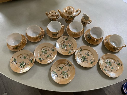 Japanese vintage miniature - japanese, tea