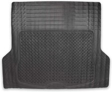 Universal Large Heavy Duty Black Rubber Trim Boot Mat Liner Citroen C4 Picasso