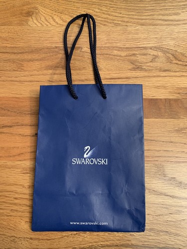 Swarovski blue paper gift bag - paper,