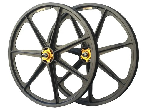 Skyway graphite spoke gold - graphite,