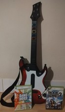Microsoft xbox 360 - guitar, red