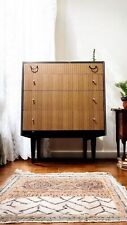 Mid century modern retro Wrighton mahogany  Chest Of Drawers Vintage chest