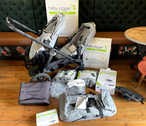 Double pushchair baby - double,