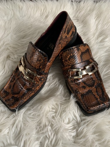 Zara unisex leather snakeskin - zara,